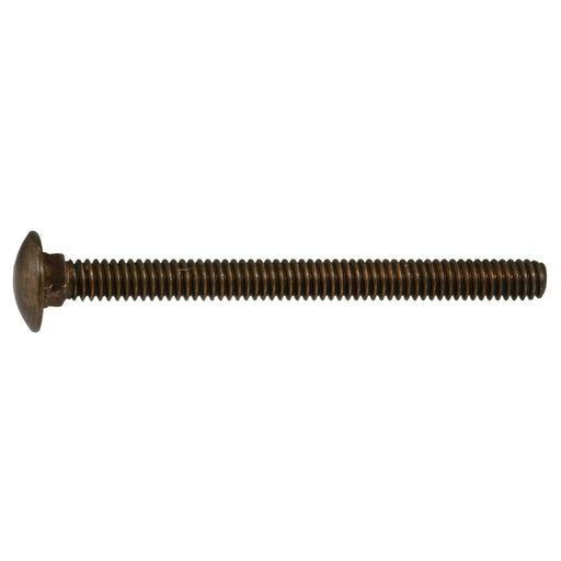 1/4"-20 x 3" Silicon Bronze Coarse Thread Carriage Bolts