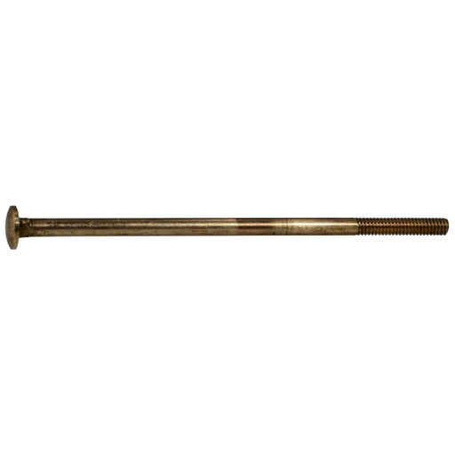 1/4"-20 x 6" Silicon Bronze Coarse Thread Carriage Bolts