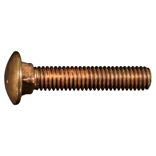 3/8"-16 x 2" Silicon Bronze Coarse Thread Carriage Bolts