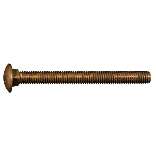 3/8"-16 x 4" Silicon Bronze Coarse Thread Carriage Bolts