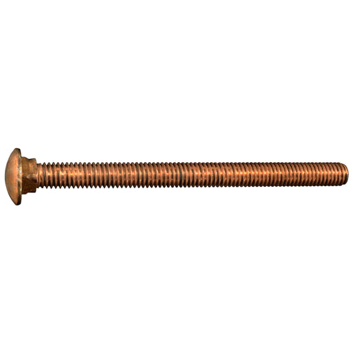 3/8"-16 x 5" Silicon Bronze Coarse Thread Carriage Bolts