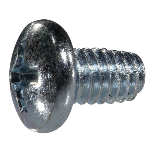 5/16"-18 x 1/2" Zinc Plated Steel Coarse Thread Phillips Pan Head Type F Sheet Metal Screws