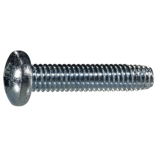 5/16"-18 x 1-1/2" Zinc Plated Steel Coarse Thread Phillips Pan Head Type F Sheet Metal Screws