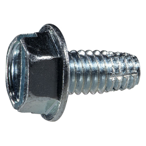 5/16"-18 x 5/8" Zinc Plated Steel Coarse Thread Hex Washer Head Type F Sheet Metal Screws