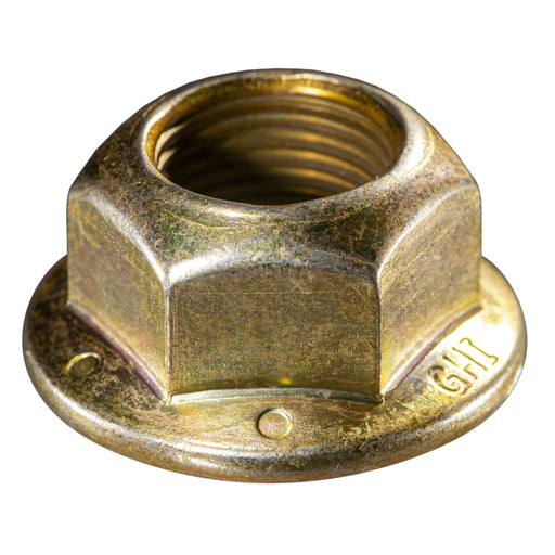 3/4"-16 Yellow Zinc Plated Grade 8 Steel Fine Thread Hex Nuts