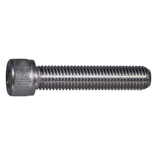 5/16" x 1-1/2" Stainless Steel Fine Thread Knurled Head Hex Socket Cap Screw