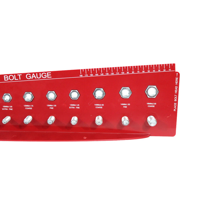 SAE and Metric Bolt Gauges Check a Thread Nut Fastener Size Tool